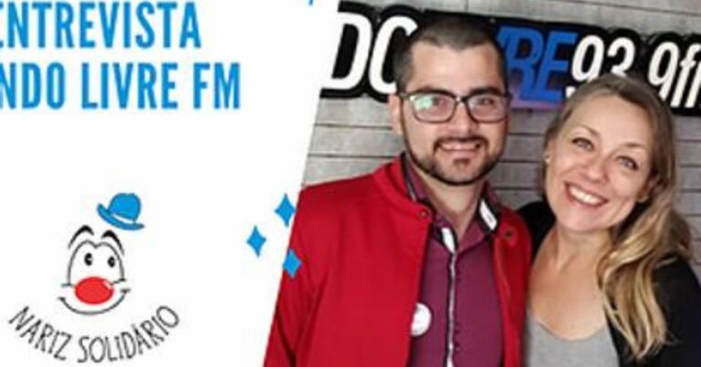 Entrevista Nariz Solidário na Rádio Mundo Livre FM