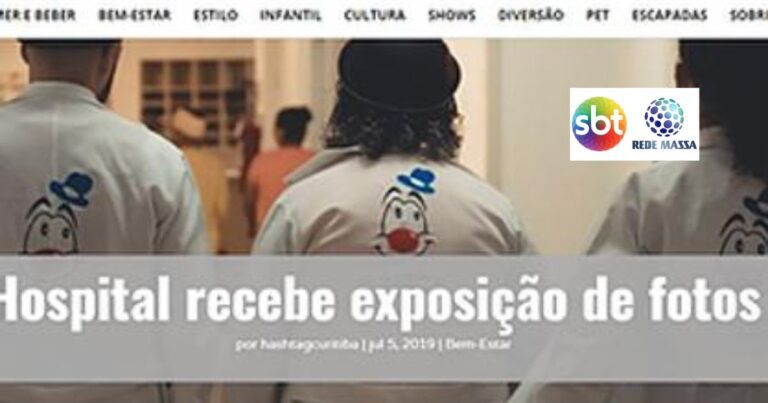 Hospital recebe exposição de fotos