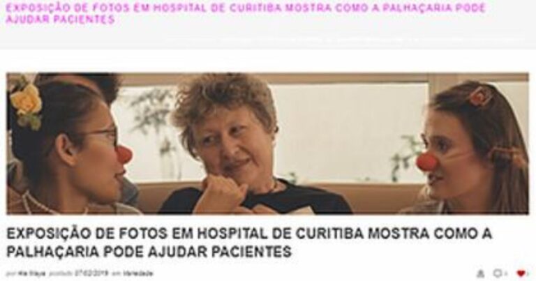 Exposição de Fotos em Hospitais de Curitiba Mostra Como a Palhaçaria Pode Ajudar Pacientes
