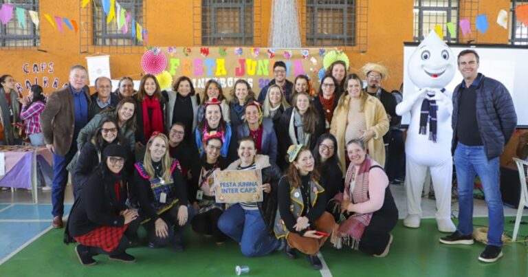 Terceira edição da Festa Junina InterCaps reúne mais de 400 pessoas no Pinheirinho